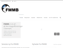 Tablet Screenshot of fmmb.dk